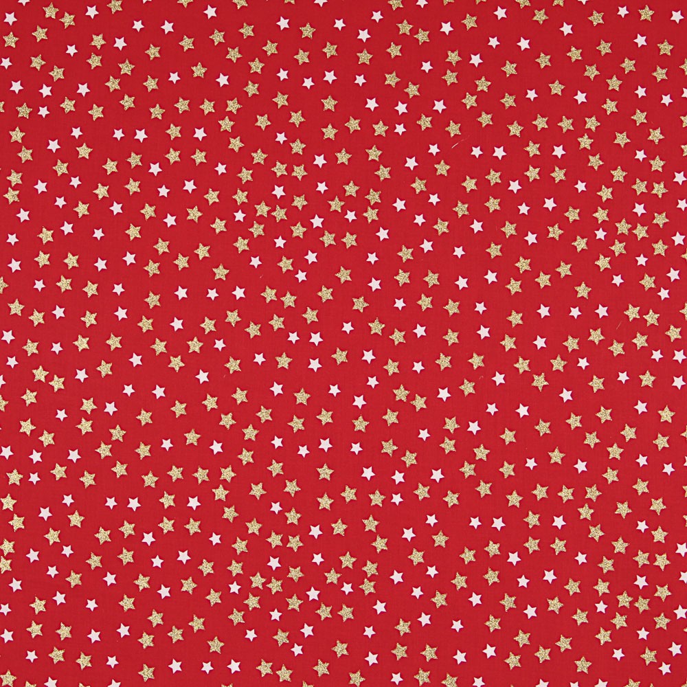 Coton Étoiles Noël  Doré - Ribes y Casals