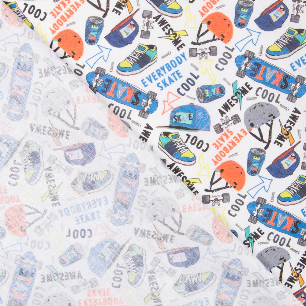 Coton Skates Blanc - Ribes y Casals