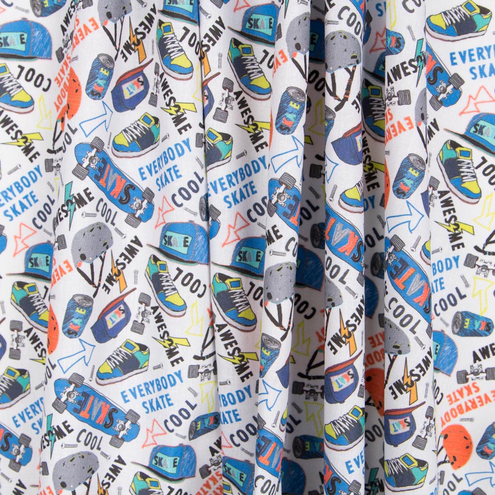 Coton Skates Blanc - Ribes y Casals