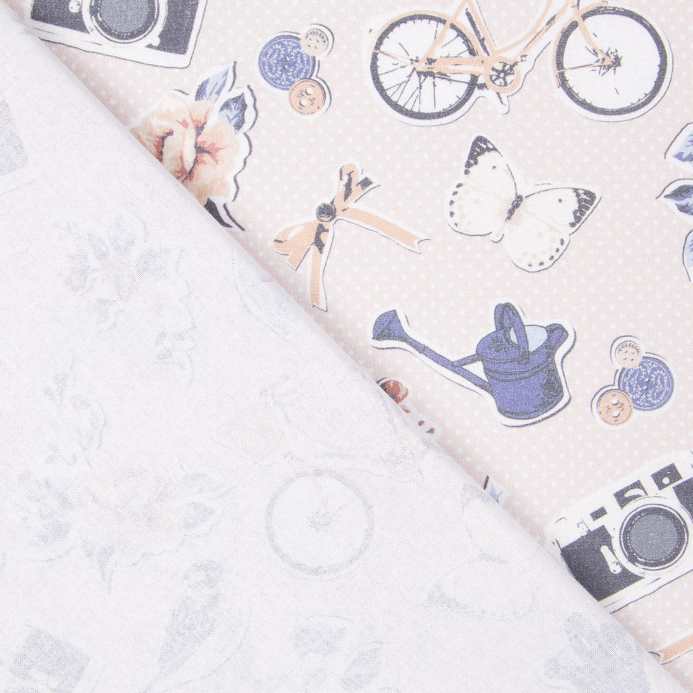 Coton Autocollants Beige - Ribes y Casals