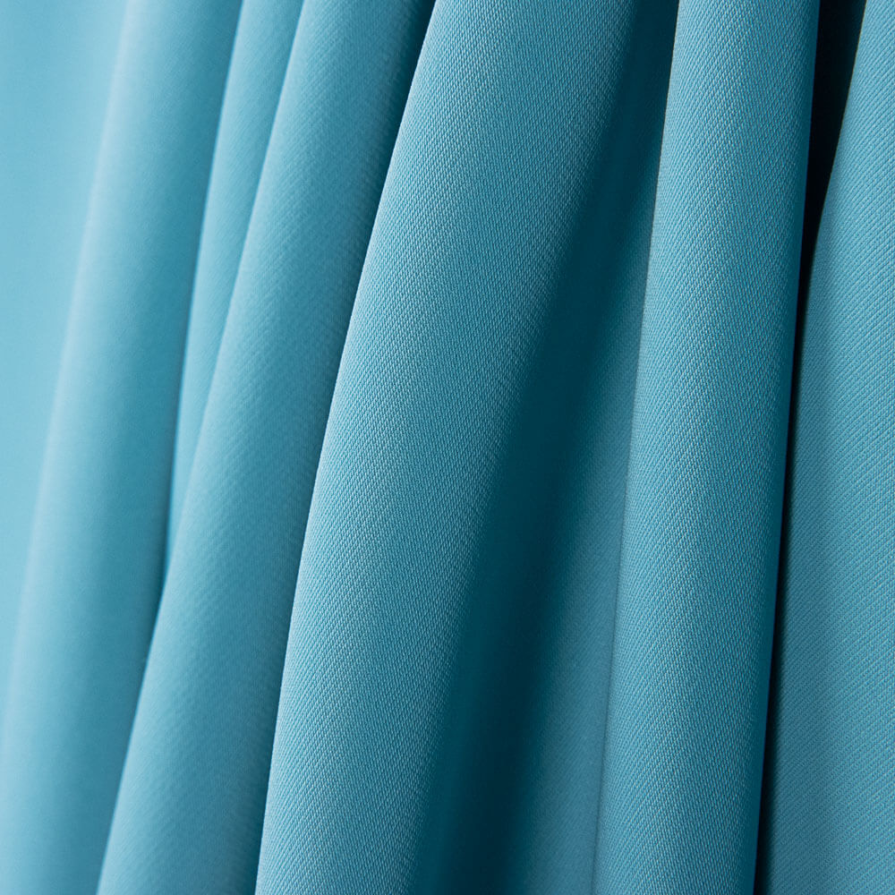Crêpe Polyester Bleu Baltique - Ribes y Casals