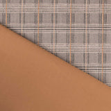 Daim Carreaux Écossais Camel - Ribes y Casals