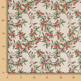 Nappe Résine Guirlandes de Noël Rouge - Ribes y Casals