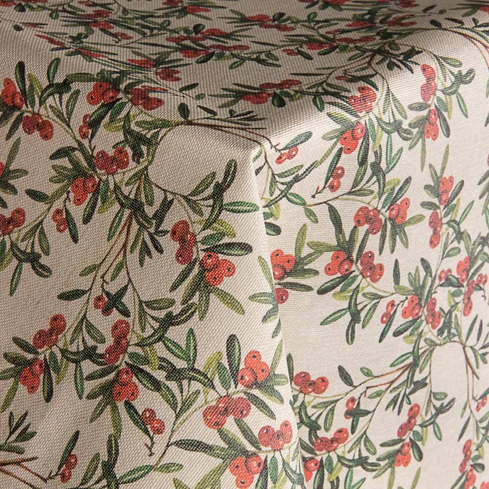 Nappe Résine Guirlandes de Noël Rouge - Ribes y Casals