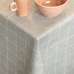 Nappe Anti-Tâche Carreaux Gris - Ribes y Casals