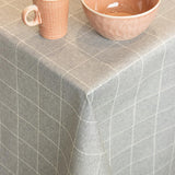 Nappe Anti-Tâche Carreaux Gris - Ribes y Casals