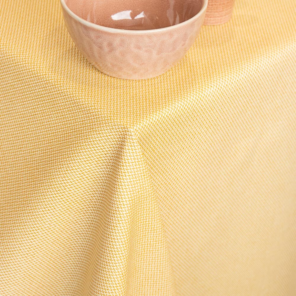 Nappe Anti-Tâche Chevrons Doré - Ribes y Casals