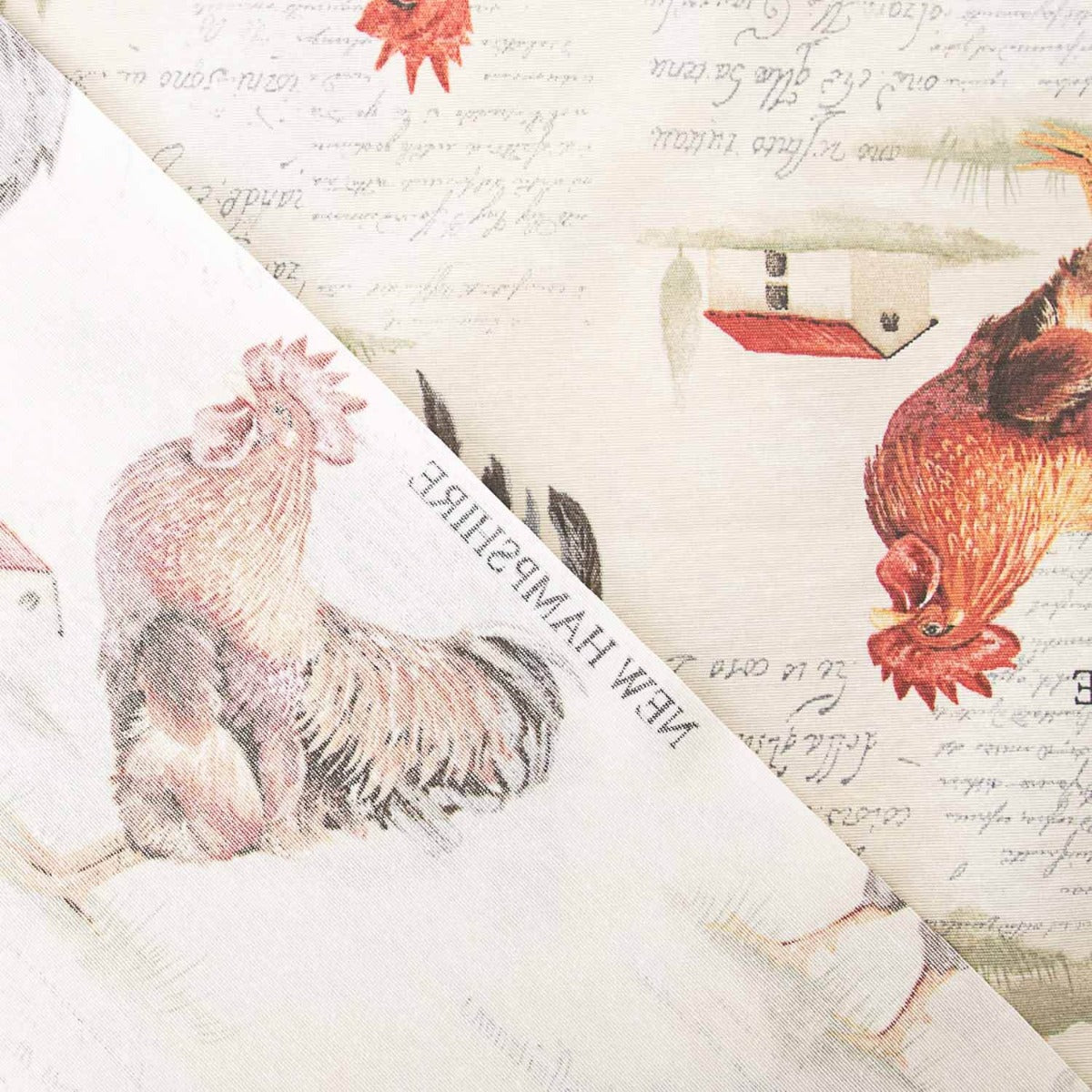 Nappe en Résine Antitache Coqs - Ribes y Casals