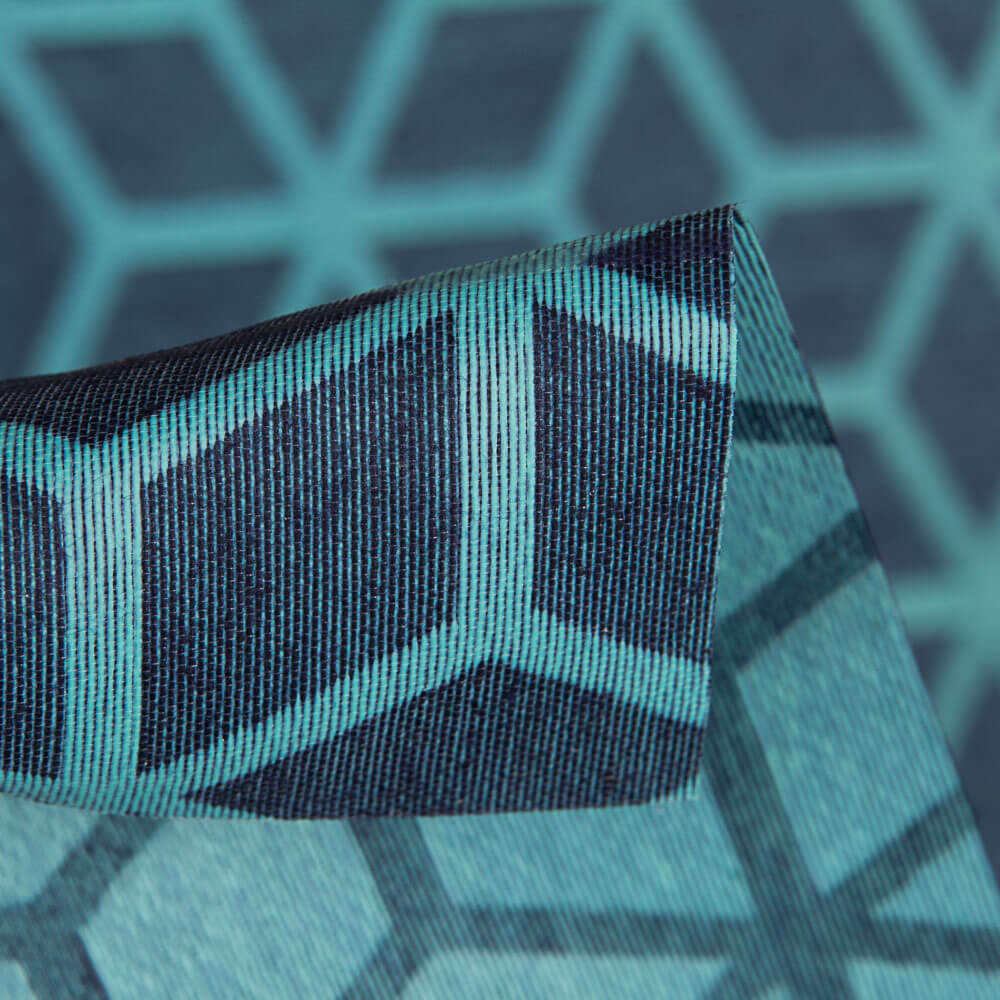 Nappe Anti-Tâches Géométrique Canard Bleu - Ribes y Casals