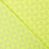 Nappe Anti-Tâches Géométrique Jaune Fluor - Ribes y Casals