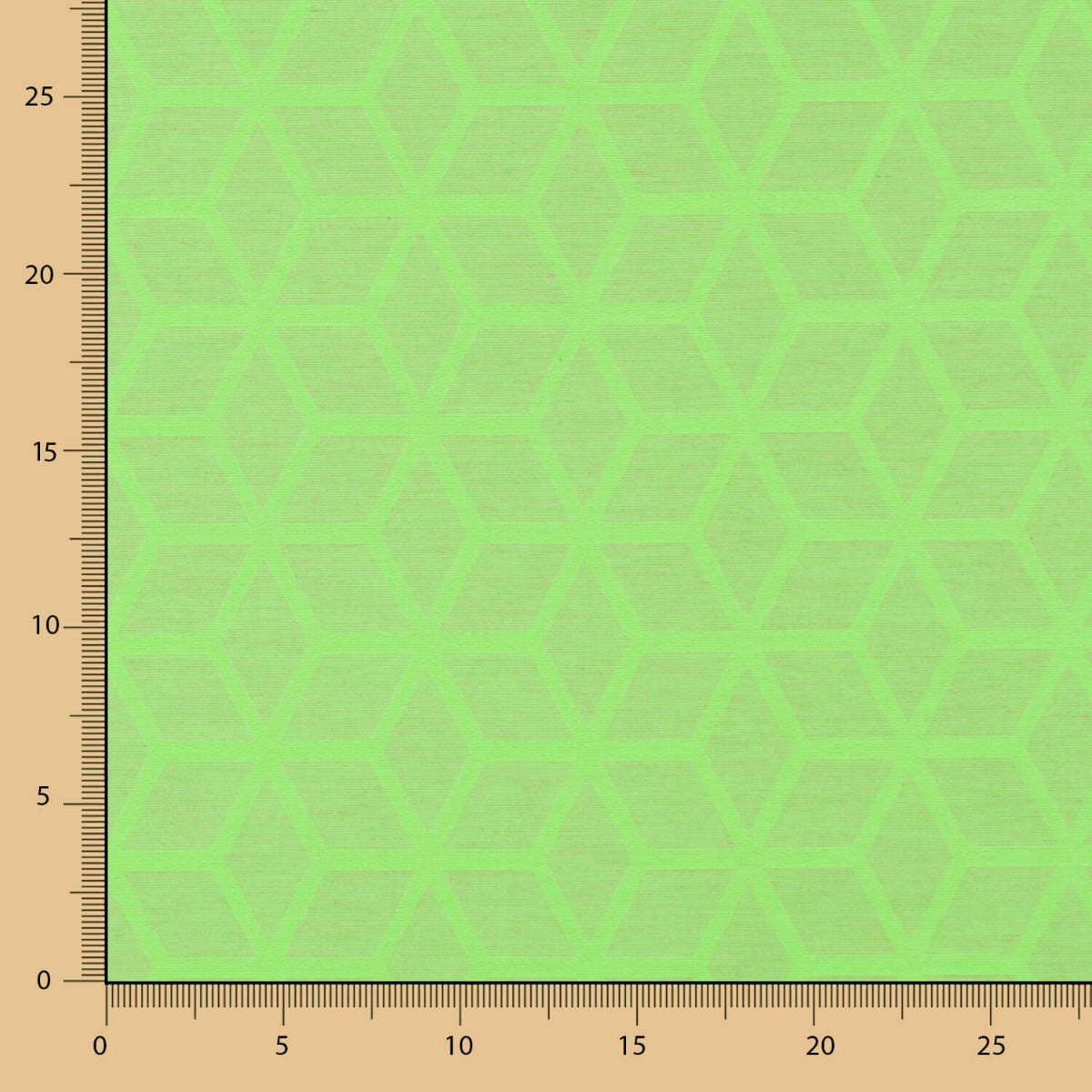Nappe Anti-Tâches Étoile Vert Fluor - Ribes y Casals