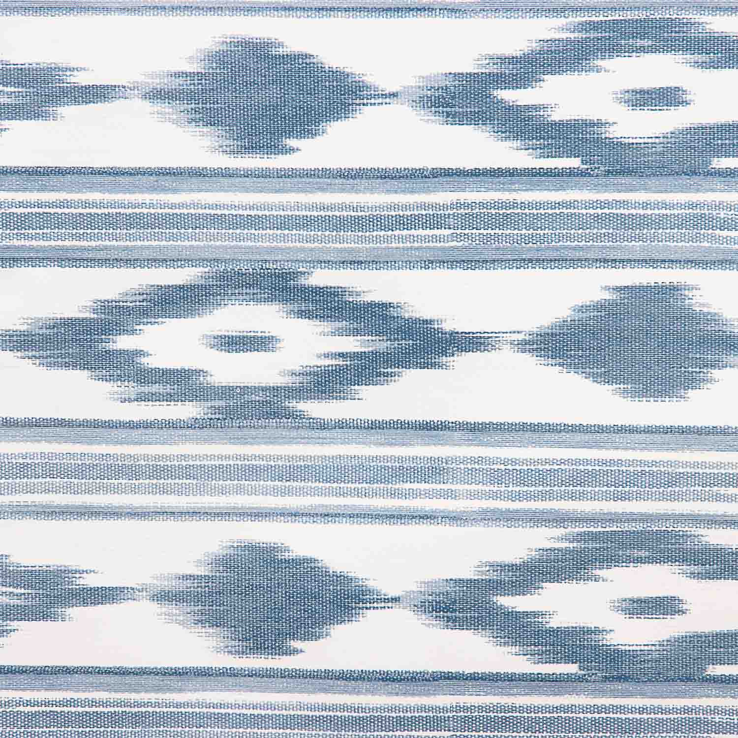 Caoutchouc imprimé Ikat bleu - Ribes y Casals
