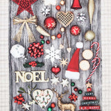 Toile Panneau Joyeux Noël - Ribes y Casals