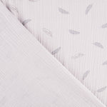 Double Gaze Coton Plumes Gris - Ribes y Casals