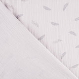 Double Gaze Coton Plumes Gris - Ribes y Casals