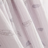 Double Gaze Coton Plumes Gris - Ribes y Casals