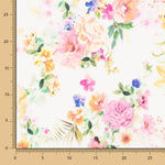 Double Gaze Coton Jardin Blanc - Ribes y Casals
