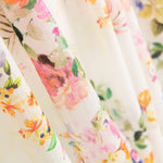 Double Gaze Coton Jardin Blanc - Ribes y Casals