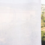 Rideau uni blanc naturel - Ribes y Casals