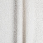 Tissu Manteau Laine Curly Blanc Naturel - Ribes y Casals
