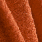 Tissu Manteau Laine Curly Orange - Ribes y Casals