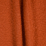 Tissu Manteau Laine Curly Orange - Ribes y Casals