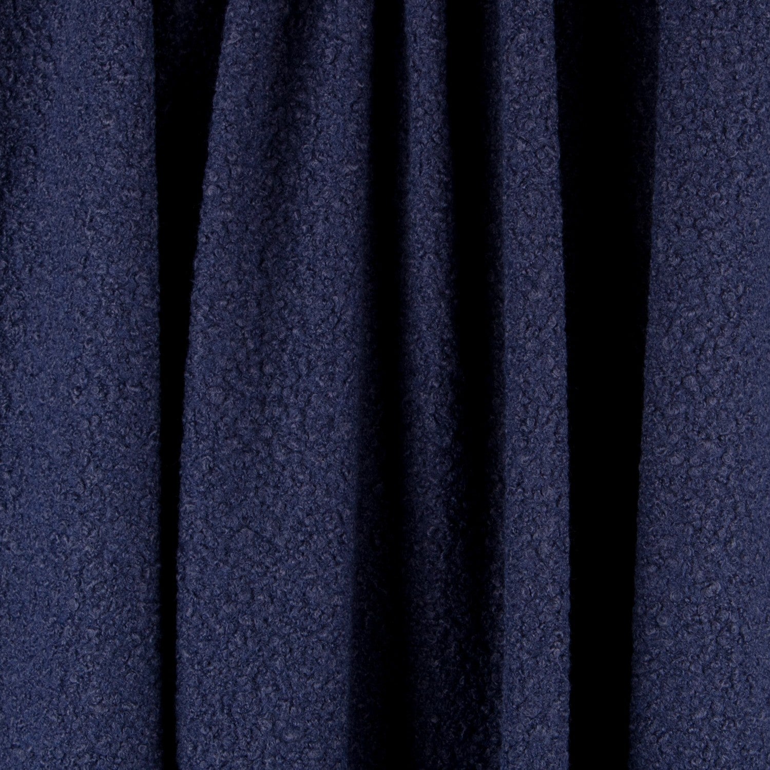 Tissu Tricoté Bouclé Bleu Electrique - Ribes y Casals