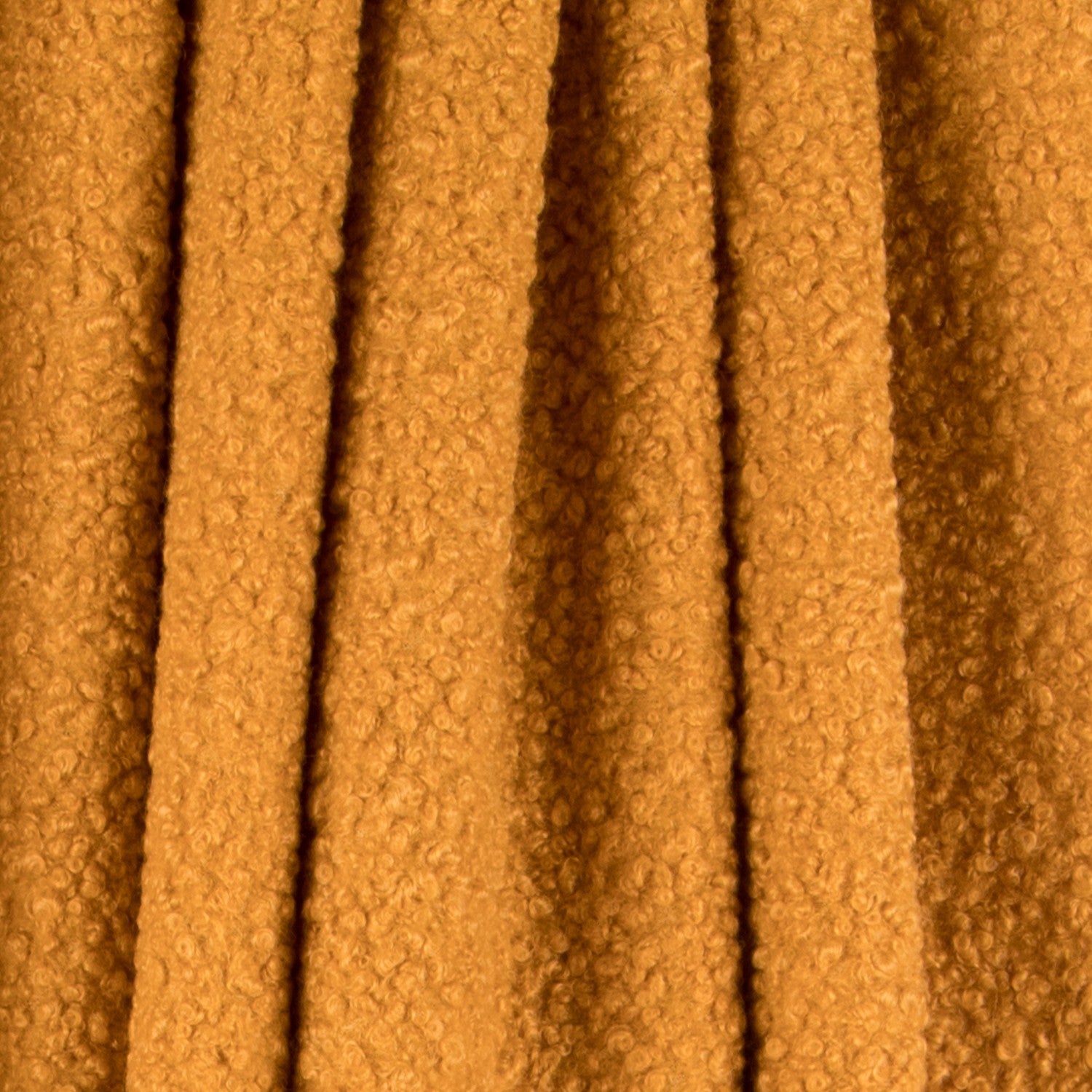 Tissu Tricoté Bouclé Ocre - Ribes y Casals