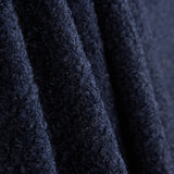 Tissu Boucle Manteau Bleu Marine - Ribes y Casals