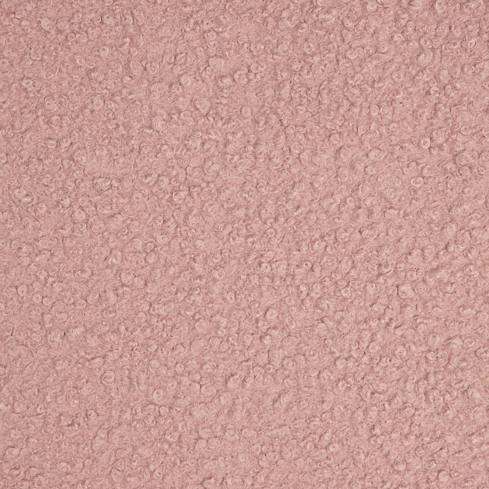 Tissu Boucle Manteau Rose Pâle - Ribes y Casals