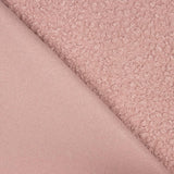 Tissu Boucle Manteau Rose Pâle - Ribes y Casals