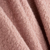 Tissu Boucle Manteau Rose Pâle - Ribes y Casals