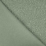 Tissu Manteau Laine Curly Gris - Ribes y Casals