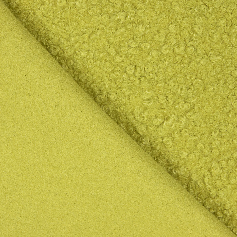 Lainage Frisé Vert Citron - Ribes y Casals