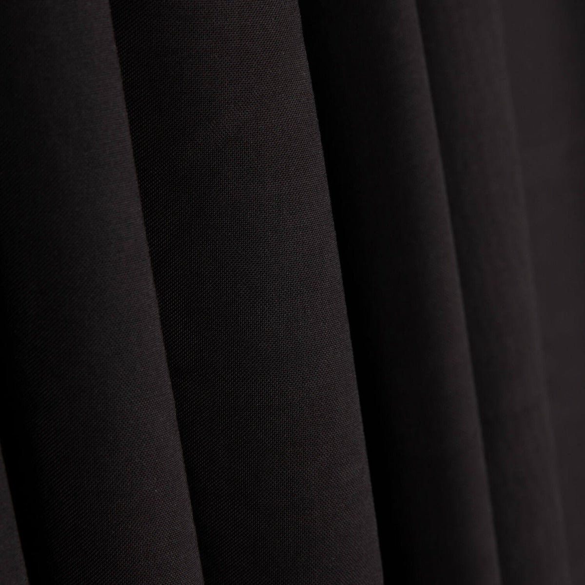 Tissu bambou uni noir - Ribes y Casals