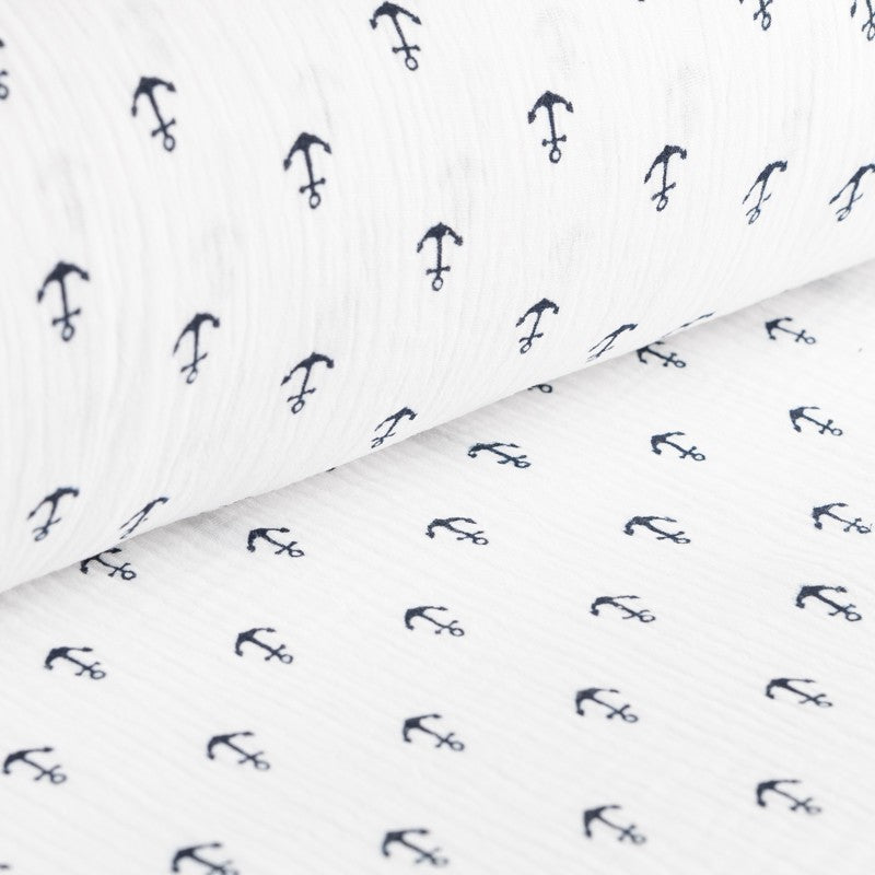 Bambula Coton Ancres Blanc - Ribes y Casals