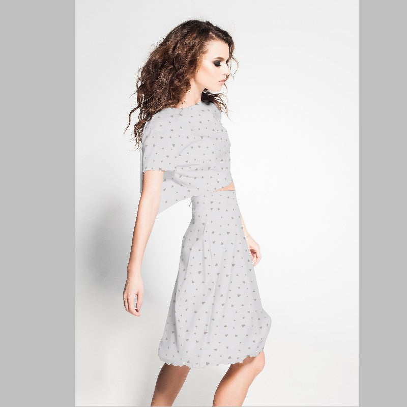 Bambula Coton Coeurs Blanc - Ribes y Casals