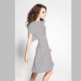 Bambula Coton Coeurs Gris - Ribes y Casals