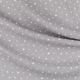 Bambula Coton Coeurs Gris - Ribes y Casals