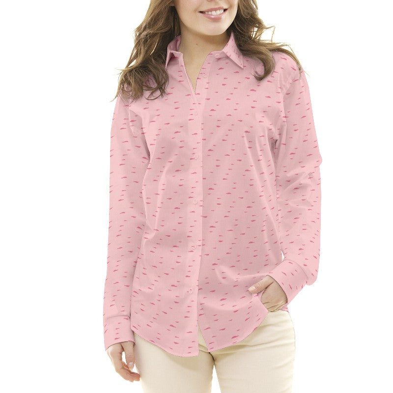 Bambula Coton Coeurs Saumon - Ribes y Casals