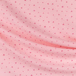 Bambula Coton Coeurs Saumon - Ribes y Casals