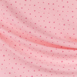 Bambula Coton Coeurs Saumon - Ribes y Casals