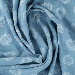 Coton Bambula Fleur Denim - Ribes y Casals