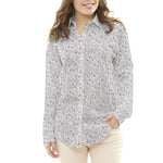 Bambula Coton Flowers Blanc - Ribes y Casals