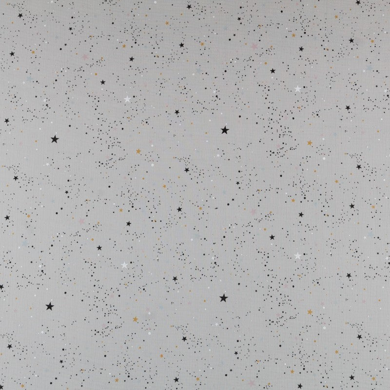 Bambula Coton Galaxy Gris - Ribes y Casals