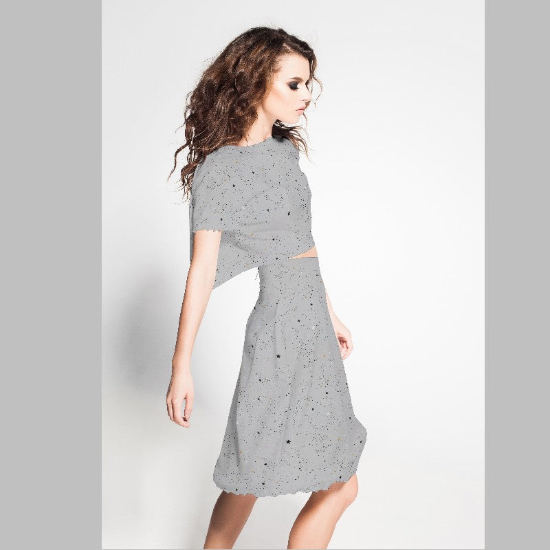 Bambula Coton Galaxy Gris - Ribes y Casals