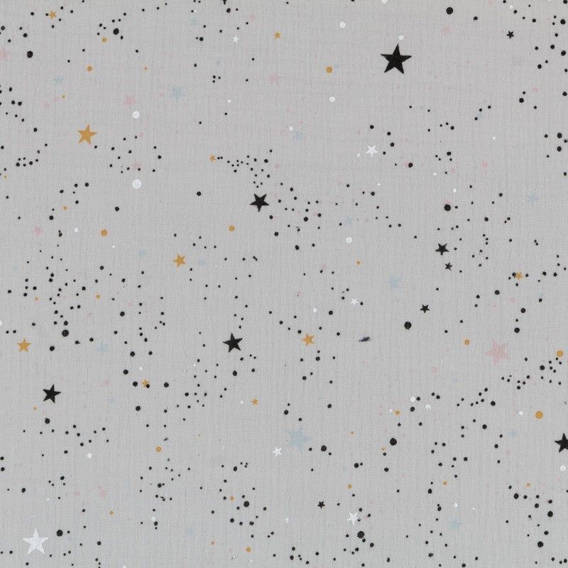 Bambula Coton Galaxy Gris - Ribes y Casals
