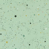 Bambula Coton Galaxy Menthe - Ribes y Casals
