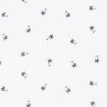 Bambula Coton Palmiers Blanc - Ribes y Casals