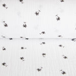 Bambula Coton Palmiers Blanc - Ribes y Casals